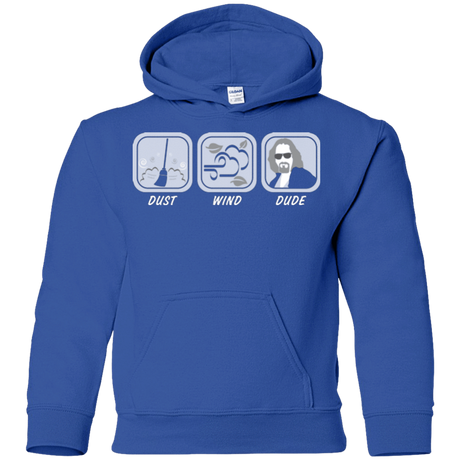 Sweatshirts Royal / YS Dust Wind Dude Youth Hoodie