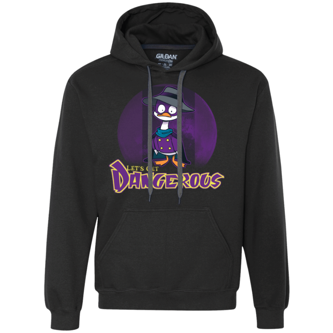 Sweatshirts Black / Small DW Duck Premium Fleece Hoodie