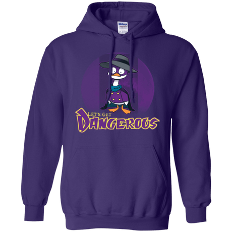 Sweatshirts Purple / Small DW Duck Pullover Hoodie