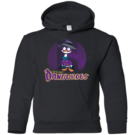 Sweatshirts Black / YS DW Duck Youth Hoodie