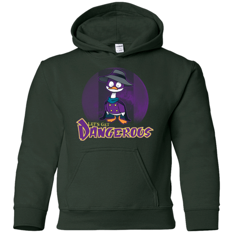 Sweatshirts Forest Green / YS DW Duck Youth Hoodie