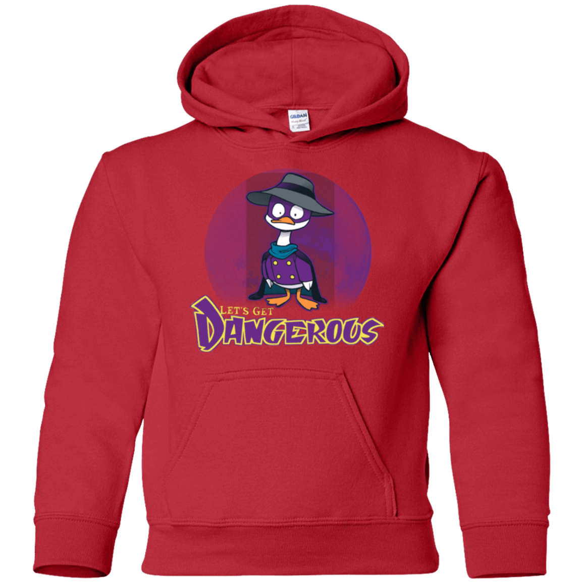 Sweatshirts Red / YS DW Duck Youth Hoodie