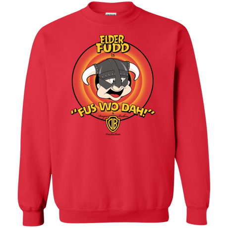 Sweatshirts Red / Small Dwagonborn Crewneck Sweatshirt