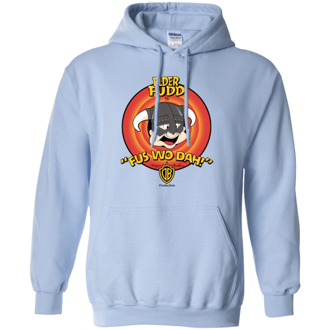 Sweatshirts Light Blue / Small Dwagonborn Pullover Hoodie
