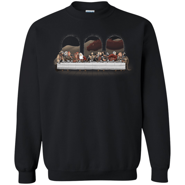 Sweatshirts Black / S Dwarf Dinner Crewneck Sweatshirt