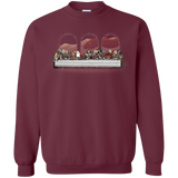 Sweatshirts Maroon / S Dwarf Dinner Crewneck Sweatshirt