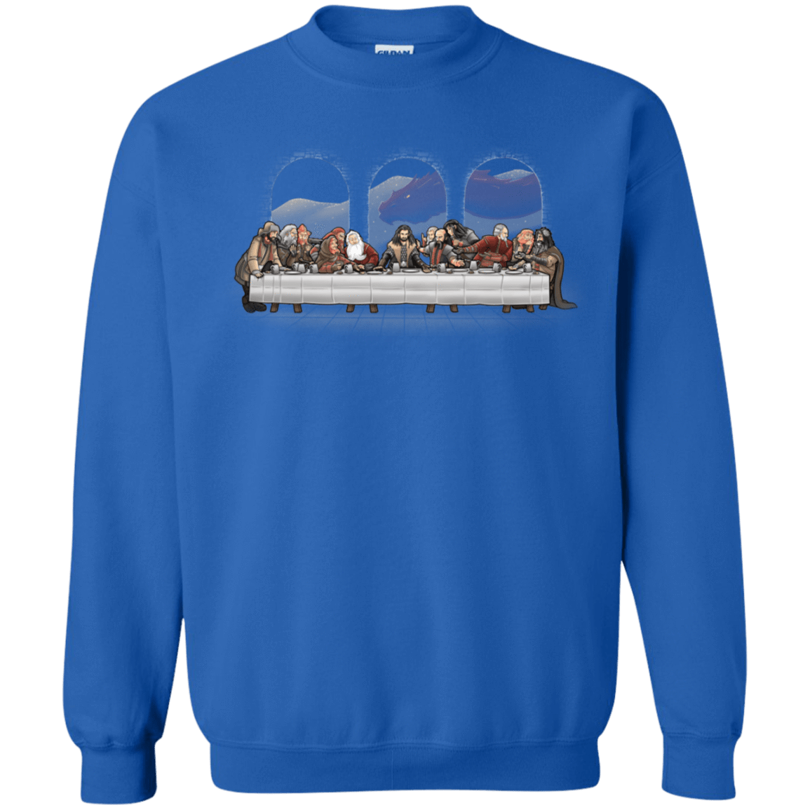 Sweatshirts Royal / S Dwarf Dinner Crewneck Sweatshirt