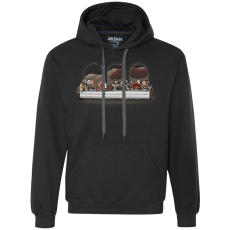 Sweatshirts Black / S Dwarf Dinner Premium Fleece Hoodie