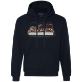 Sweatshirts Navy / S Dwarf Dinner Premium Fleece Hoodie