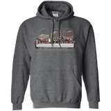 Sweatshirts Dark Heather / S Dwarf Dinner Pullover Hoodie