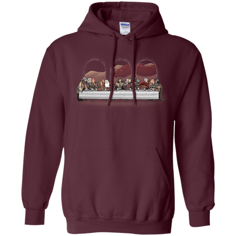 Sweatshirts Maroon / S Dwarf Dinner Pullover Hoodie