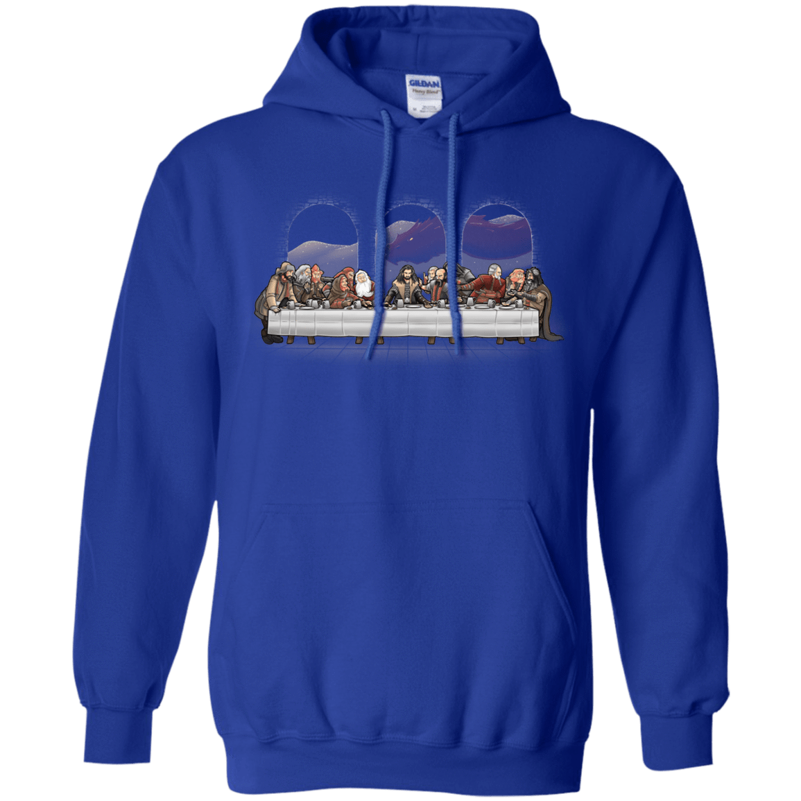 Sweatshirts Royal / S Dwarf Dinner Pullover Hoodie