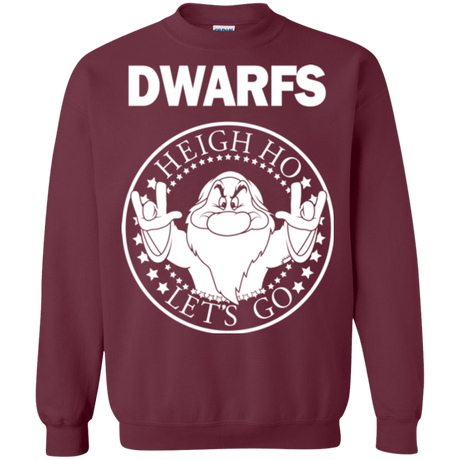 Sweatshirts Maroon / S Dwarfs Crewneck Sweatshirt