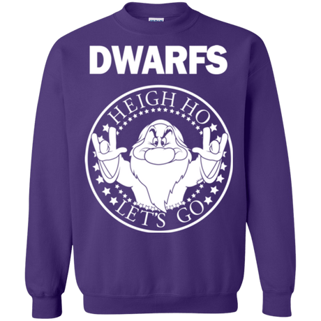 Sweatshirts Purple / S Dwarfs Crewneck Sweatshirt