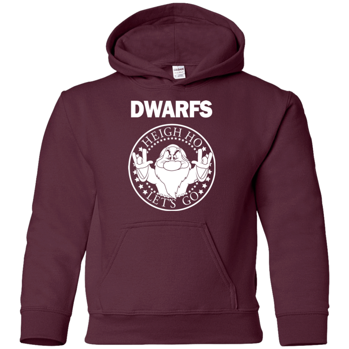 Sweatshirts Maroon / YS Dwarfs Youth Hoodie