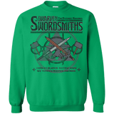 Sweatshirts Irish Green / Small Dwarven Swordsmiths Crewneck Sweatshirt