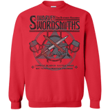 Sweatshirts Red / Small Dwarven Swordsmiths Crewneck Sweatshirt