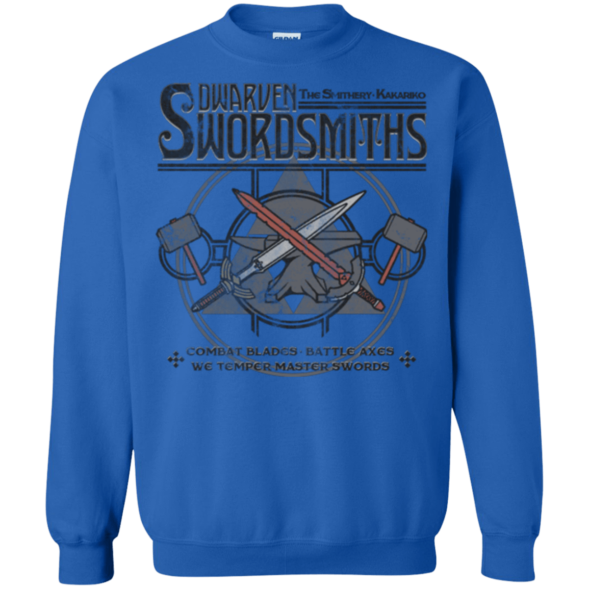 Sweatshirts Royal / Small Dwarven Swordsmiths Crewneck Sweatshirt
