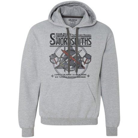 Sweatshirts Sport Grey / Small Dwarven Swordsmiths Premium Fleece Hoodie