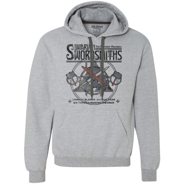 Sweatshirts Sport Grey / Small Dwarven Swordsmiths Premium Fleece Hoodie