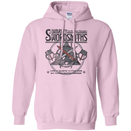 Sweatshirts Light Pink / Small Dwarven Swordsmiths Pullover Hoodie