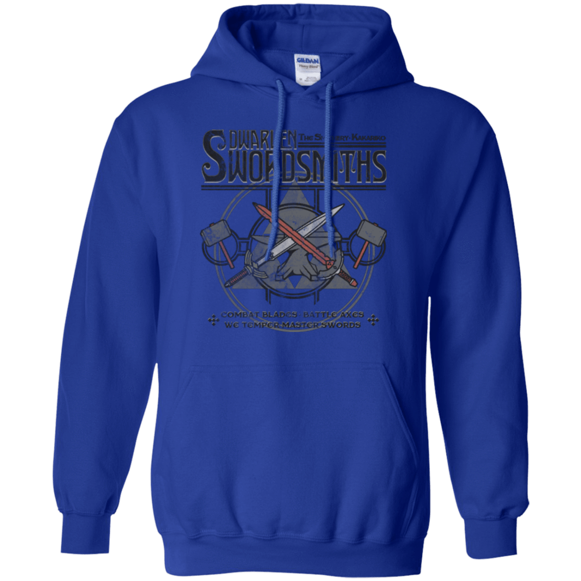 Sweatshirts Royal / Small Dwarven Swordsmiths Pullover Hoodie