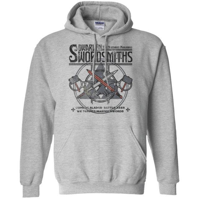 Sweatshirts Sport Grey / Small Dwarven Swordsmiths Pullover Hoodie