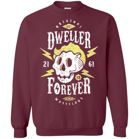 Sweatshirts Maroon / Small Dweller Forever Crewneck Sweatshirt