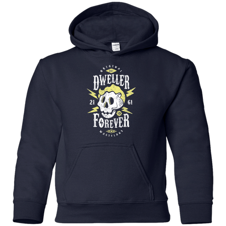 Sweatshirts Navy / YS Dweller Forever Youth Hoodie