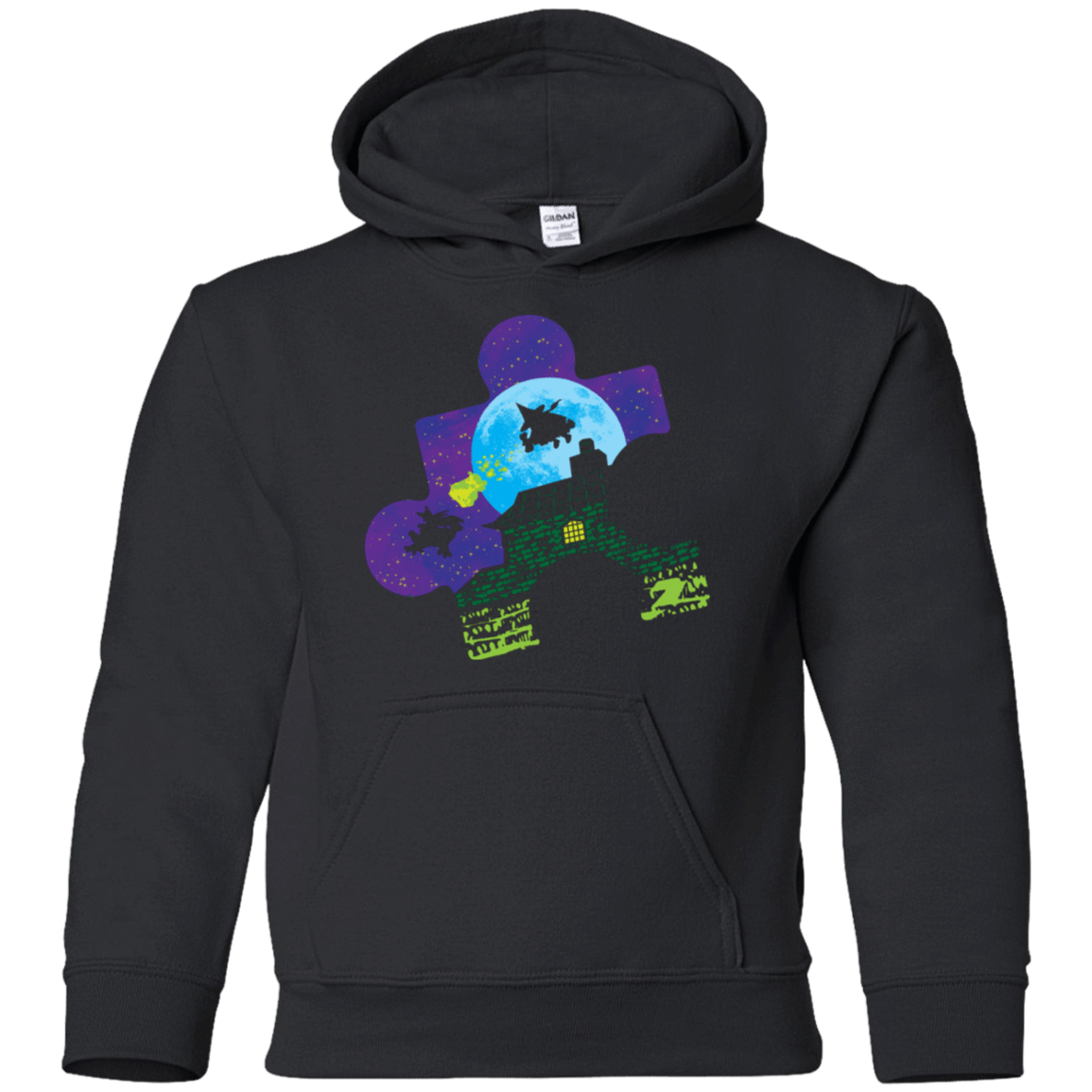 Sweatshirts Black / YS Dynamic Duo Youth Hoodie