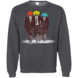 Sweatshirts Dark Heather / S Earth Invaders Crewneck Sweatshirt