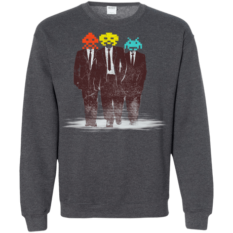 Sweatshirts Dark Heather / S Earth Invaders Crewneck Sweatshirt