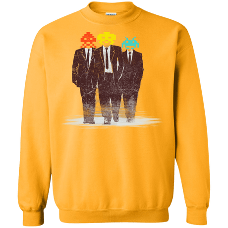 Sweatshirts Gold / S Earth Invaders Crewneck Sweatshirt