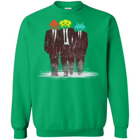 Sweatshirts Irish Green / S Earth Invaders Crewneck Sweatshirt