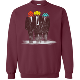 Sweatshirts Maroon / S Earth Invaders Crewneck Sweatshirt