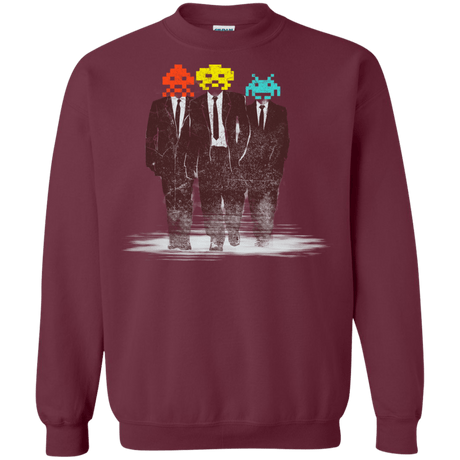 Sweatshirts Maroon / S Earth Invaders Crewneck Sweatshirt