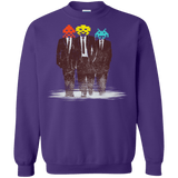 Sweatshirts Purple / S Earth Invaders Crewneck Sweatshirt