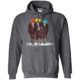 Sweatshirts Dark Heather / S Earth Invaders Pullover Hoodie