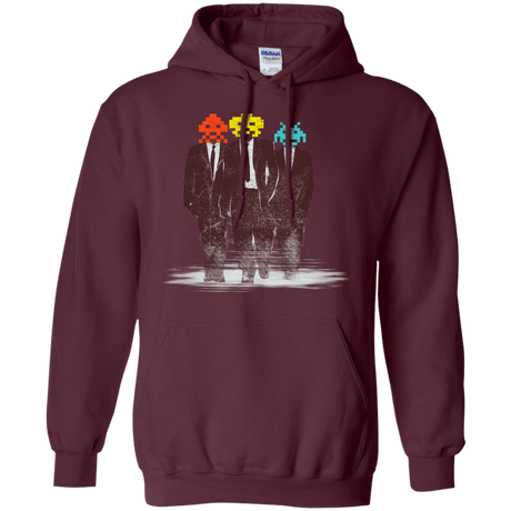 Sweatshirts Maroon / S Earth Invaders Pullover Hoodie