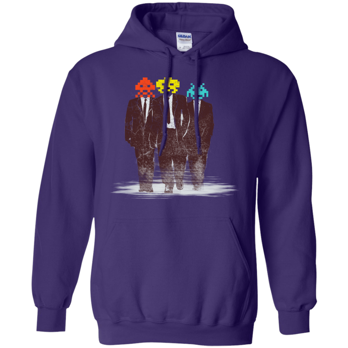 Sweatshirts Purple / S Earth Invaders Pullover Hoodie