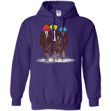 Sweatshirts Purple / S Earth Invaders Pullover Hoodie