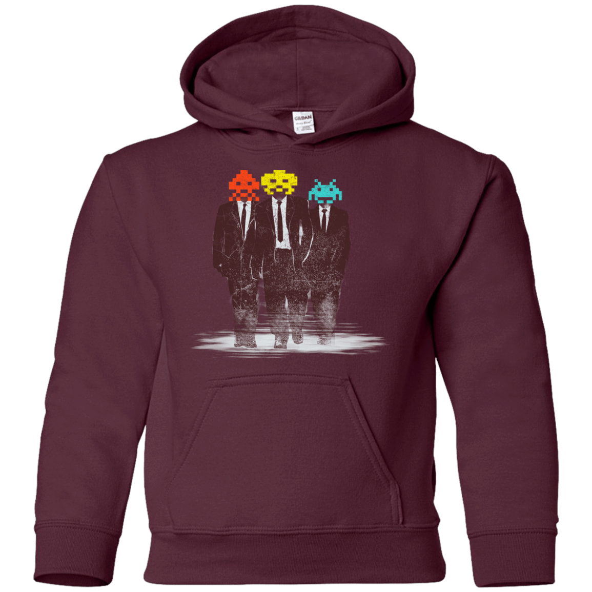 Sweatshirts Maroon / YS Earth Invaders Youth Hoodie