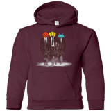 Sweatshirts Maroon / YS Earth Invaders Youth Hoodie