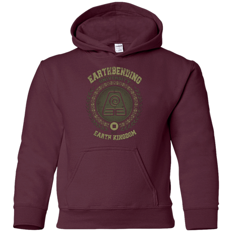 Sweatshirts Maroon / YS Earthbending university Youth Hoodie