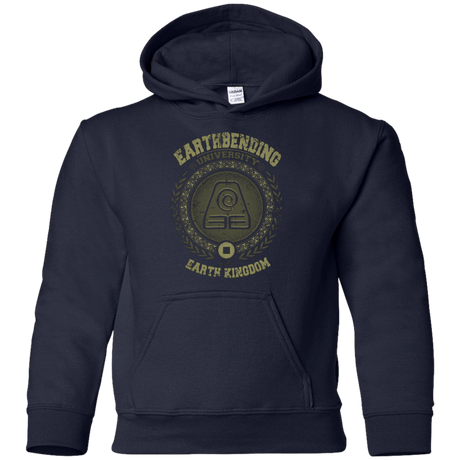 Sweatshirts Navy / YS Earthbending university Youth Hoodie