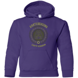 Sweatshirts Purple / YS Earthbending university Youth Hoodie