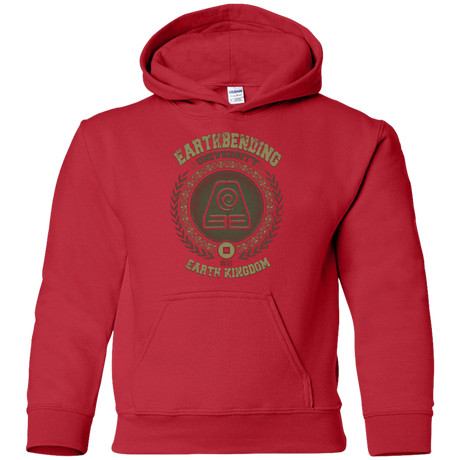 Sweatshirts Red / YS Earthbending university Youth Hoodie