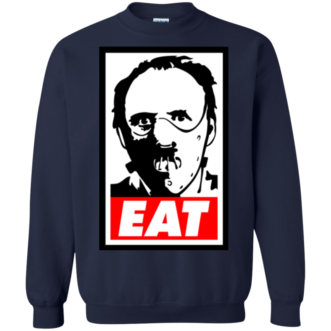 Sweatshirts Navy / Small Eat Crewneck Sweatshirt