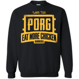 Sweatshirts Black / Small Eat More Chicken Crewneck Sweatshirt