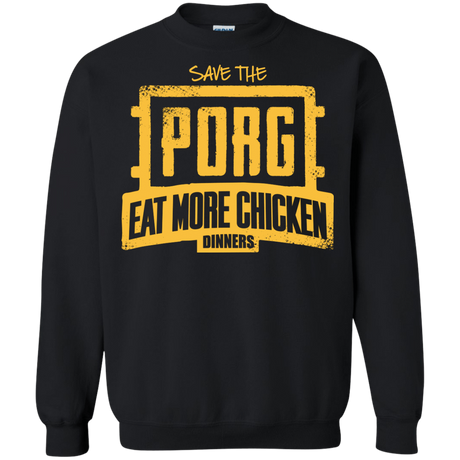 Sweatshirts Black / Small Eat More Chicken Crewneck Sweatshirt